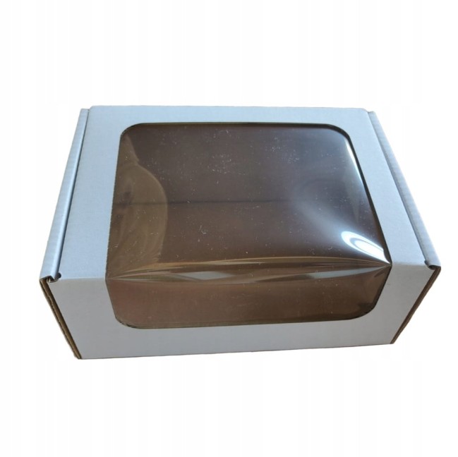 Pudełka z okienkiem białe 160x110x70 10 sztuk