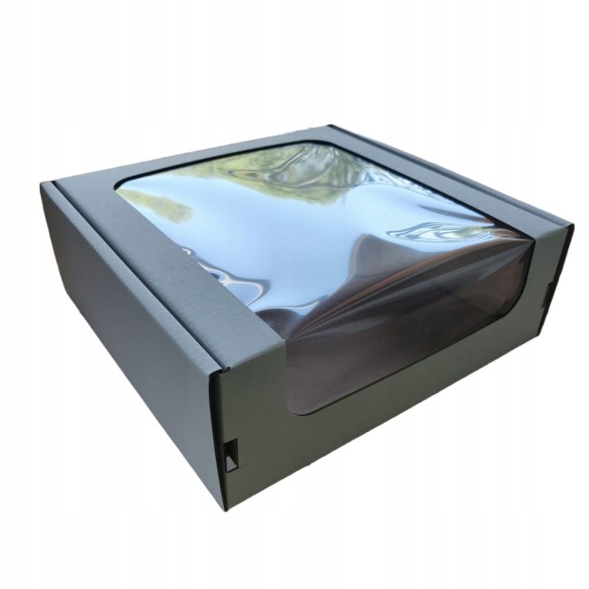 Pudełka z okienkiem białe 200x200x70 10 sztuk