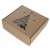 Pudełko na prezenty na Święta CHOINKA z okienkiem 200x200x50