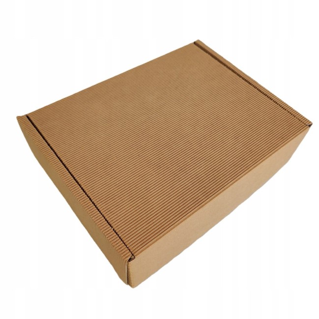 Pudełka karbowane karton ozdobny z tektury karbowanej 250x200x70